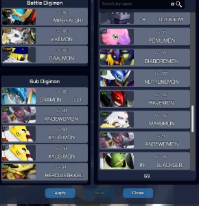 digimon super rumble conta varios mega e ilha fada