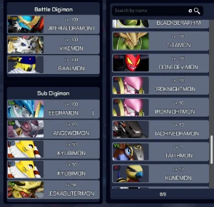 digimon super rumble conta varios mega e ilha fada