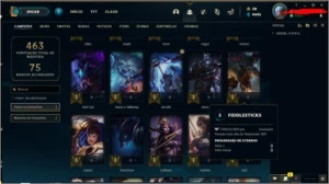 Conta de lol MESTRE 155 skins + Ryze triunfante - League of Legends