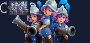Caneca Clash Royale Três Mosqueteiras - Produtos Físicos