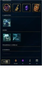 Conta - League of Legends LOL