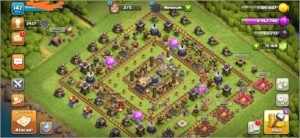 Clash of clans CV11 Nível 147