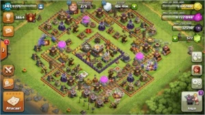 CV 11, Heróis 40/40/20 com troca de nome. - Clash of Clans