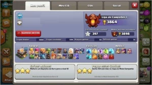 CV 11, Heróis 40/40/20 com troca de nome. - Clash of Clans