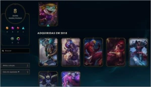 Conta diamante 4 League of legends LOL