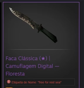 Csgo Prime+Faca Classica - Counter Strike