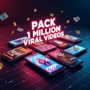 Pack 1 milhão de Vídeos Virais – Comece a lucrar Agora! - Outros