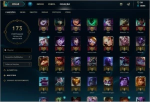 vendo conta platina 4 - League of Legends LOL