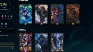 Conta Lol 100% Segura Full Acesso | 296 Skins | Nvl 371 | - League of Legends