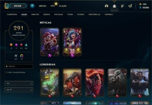 Janna Vitoriosa MMR Diamante 2 Inativa - Flex Grão Mestre - League of Legends LOL