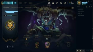 conta lol lvl 45 - League of Legends