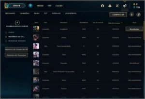 Conta DIAMANTE 4 BARATA com 24 champs e 2 skins - League of Legends LOL