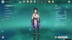 Ayaka+Cortadora da Neblina+itto+xiao e Diluc - Genshin Impact