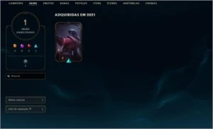Conta League of Legends Diamante 4 LOL