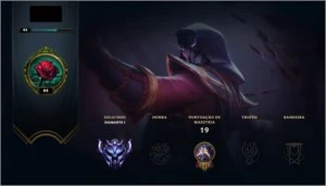 Conta League of Legends Diamante 4 LOL