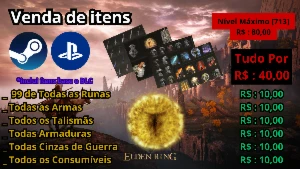 ELDEN RING - Todos os Itens do Jogo [ Playstation 4/5 ] & PC