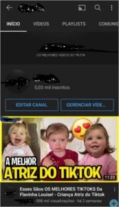 CANAL DO YOUTUBE COM 5K INSCRITOS - Outros