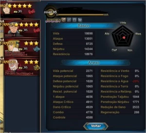 Conta Naruto Online 120k De Fc - Outros