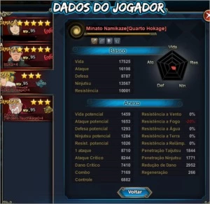 Conta Naruto Online 120k De Fc - Outros