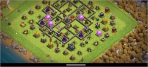 centro de vila 9 - coc - Clash of Clans