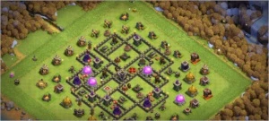 centro de vila 9 - coc - Clash of Clans