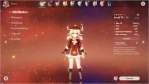 AR40 Klee + Qiqi | C4 Barbara - Genshin Impact