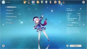 AR40 Klee + Qiqi | C4 Barbara - Genshin Impact