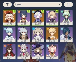 AR40 Klee + Qiqi | C4 Barbara - Genshin Impact