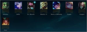 CONTA D5 SMURF BARATA COM INFOS - League of Legends LOL