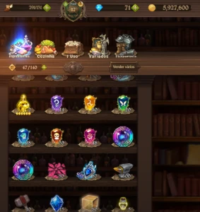 Conta iniciante 7DS (reroll) Escanor/Merlin - Seven Deadly Sins