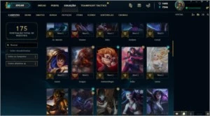 Conta lol platina 2 (com rp) - League of Legends