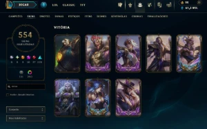 🏆 Conta League Of Legends Br — Challenger 2X + Top 1 Br LOL