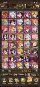 Conta the seven deadly sins grand cross - Outros