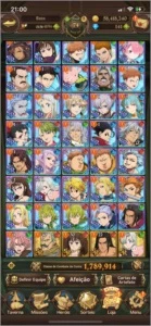 Conta the seven deadly sins grand cross - Outros
