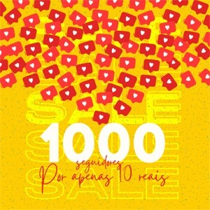 SEGUIDORES INSTAGRAM POR APENAS 10 REAIS - Redes Sociais