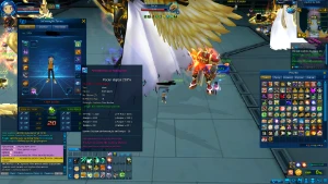 Conta com AOA LDMO Omegamon - Digimon Masters Online