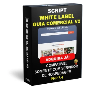 Guia Comercial Wordpress Php 7.4 White Label - Outros