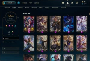 CONTA TOP LEAGUE OF LEGENDS LOL
