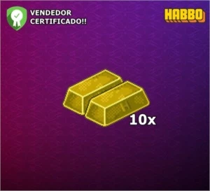 BARRA DE OURO 50c 1000c - Habbo