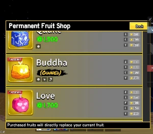 Vendo Conta De  Blox Fruits Gemada - Roblox