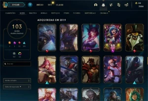 vendo conta lol - League of Legends
