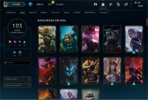 vendo conta lol - League of Legends