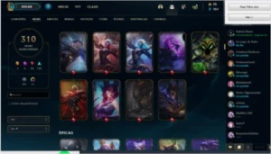 Conta Prata 3 / 310 skin - League of Legends LOL