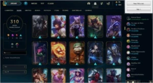 Conta Prata 3 / 310 skin - League of Legends LOL