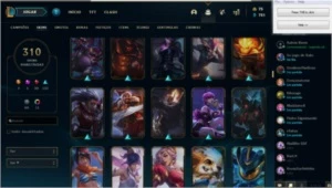 Conta Prata 3 / 310 skin - League of Legends LOL