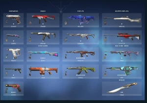 Conta Valorant aleatória 10-200 ⭐Skins⭐+Garantia