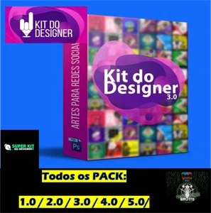 KIT DO DESIGNER PACK COMPLETO - Serviços Digitais