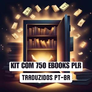 Pack 750 Ebooks Plr (Traduzidos)