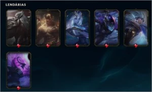 CONTA LOL 🌟 OURO 1🌟 46 SKINS 🌟 89 CAMPEOES - League of Legends