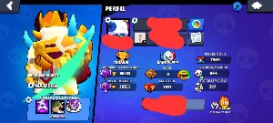 Conta brawl stars quase Full com kanji nível 11 e passe